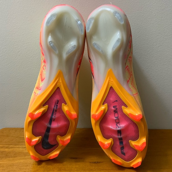 Nike Zoom Superfly 10 Elite KM FG Soccer Cleats (Light Laser Orange/Armory Navy) main image 2